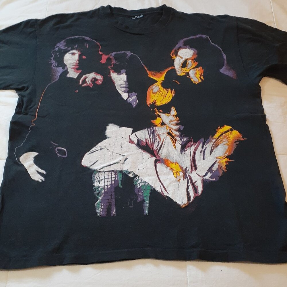 Rare Vintage 1990s The Doors Pop Art Men's T-Shirt Size Extra Large